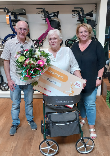 WINNAAR ROLLATOR-WINACTIE